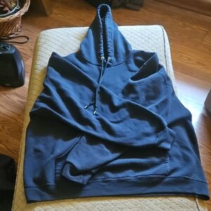 Fruit of the Loom Black Textured Hoodie